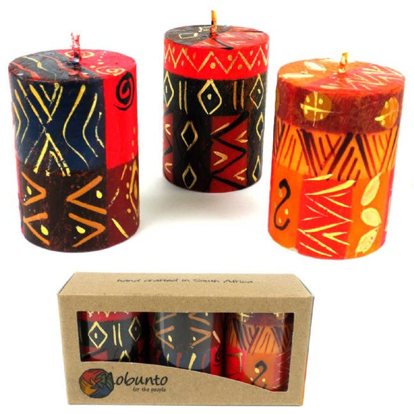 Hand Painted Votive Candles - Bongazi Design